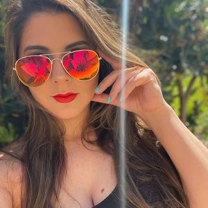 Block Out The Haters Aviators- Hawaiian Sunset